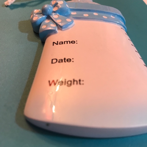 🍁10/10$!! NWOT Baby’s First Christmas Ornament - Picture 3 of 6